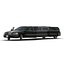 stretch car limousine black max