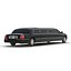 stretch car limousine black max