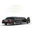 stretch car limousine black max