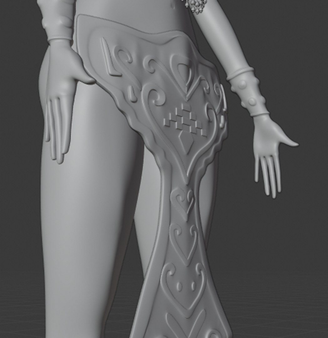 Simple Rigged 3D Model - TurboSquid 1614134
