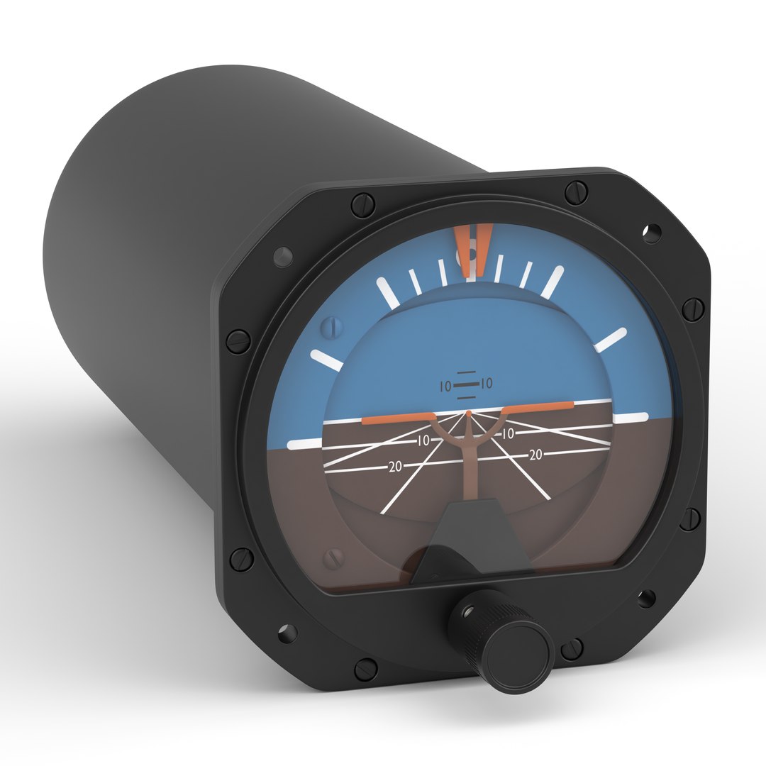 3D Attitude Indicator - TurboSquid 2245792