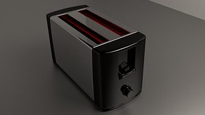 metal toaster 3d model