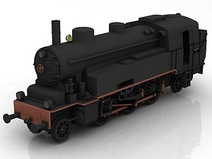Steam Germany Locomotive VLC 75 model