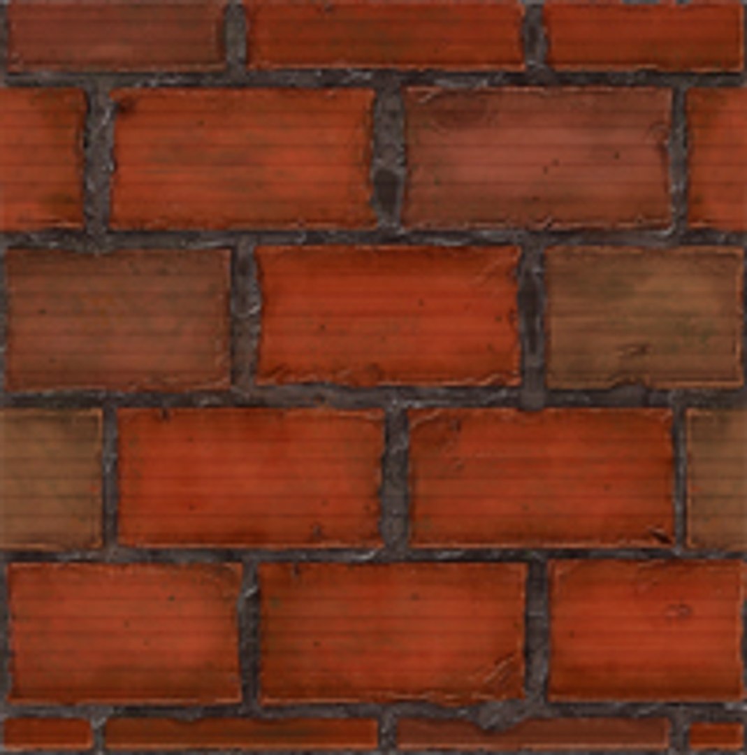 3ds Tileable Brick