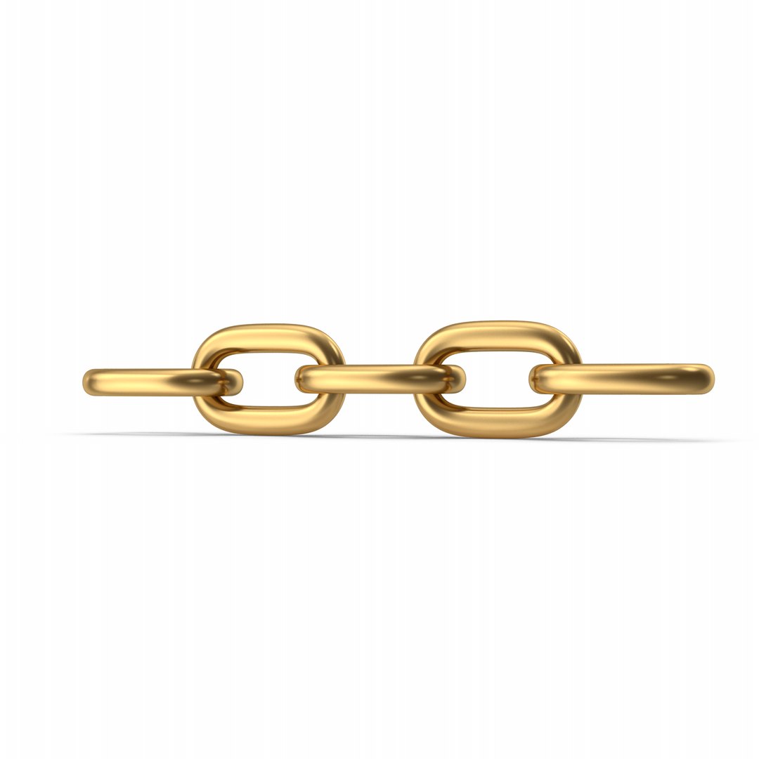 Gold Chain 3D Model - TurboSquid 2293517