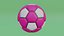Rosa Fußball