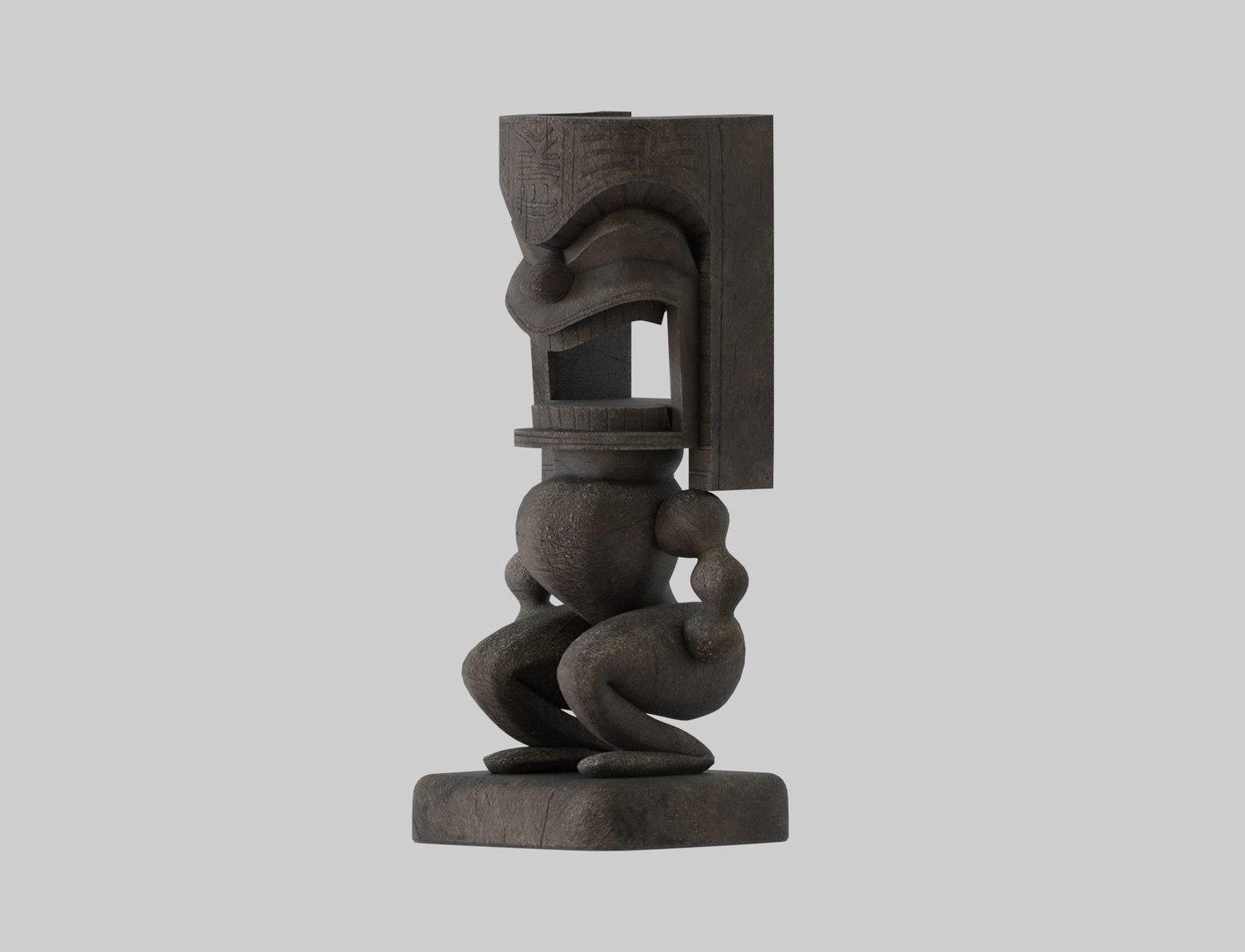 Tiki Statue 3D Model - TurboSquid 2221690