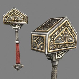 hammer realtime 3d model