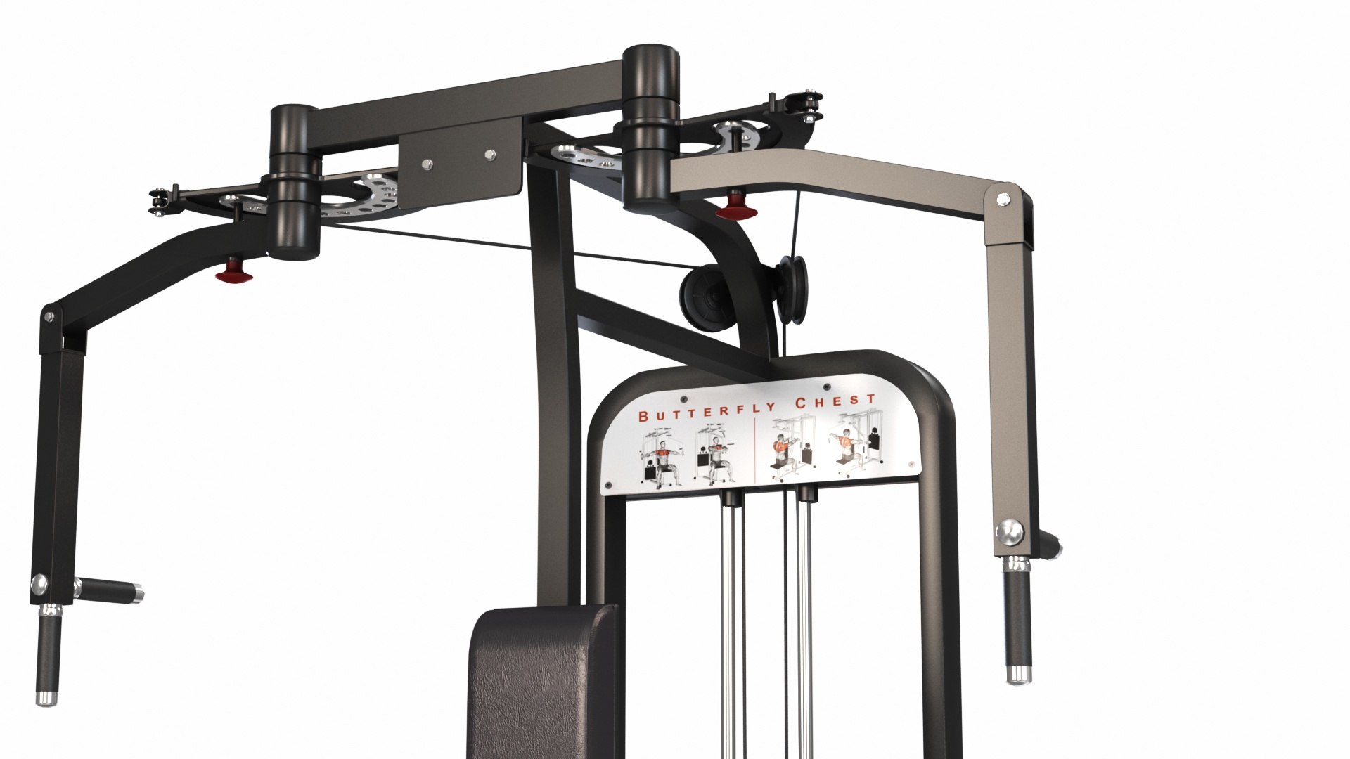 GYM Butterfly Machine Model - TurboSquid 1932333
