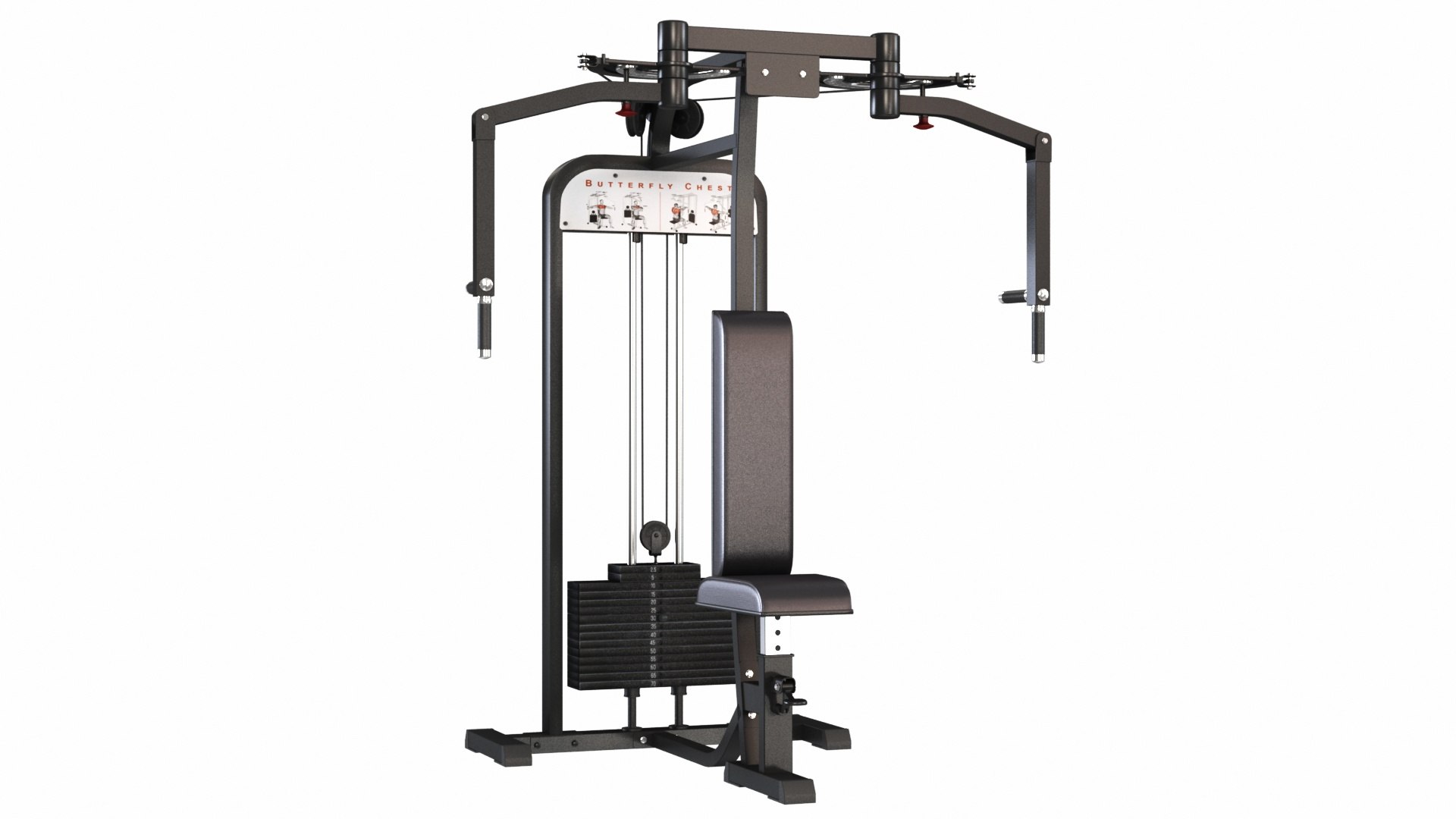 GYM Butterfly Machine Model - TurboSquid 1932333