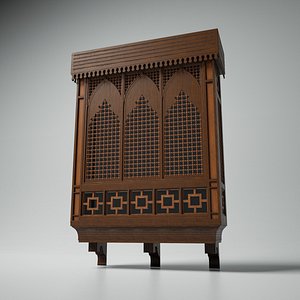 architectural mashrabiyas 3D model