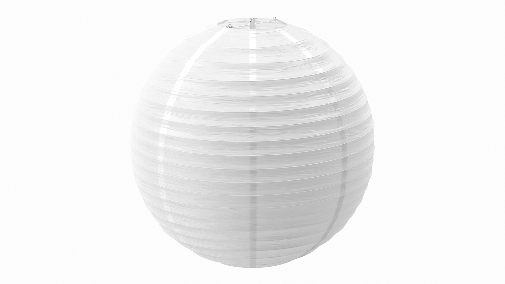 Round Paper Lanterns - White