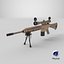 Sandalia Sniper 07 genérica con texturas PBR para Unity UE