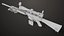 Sandalia Sniper 07 genérica con texturas PBR para Unity UE