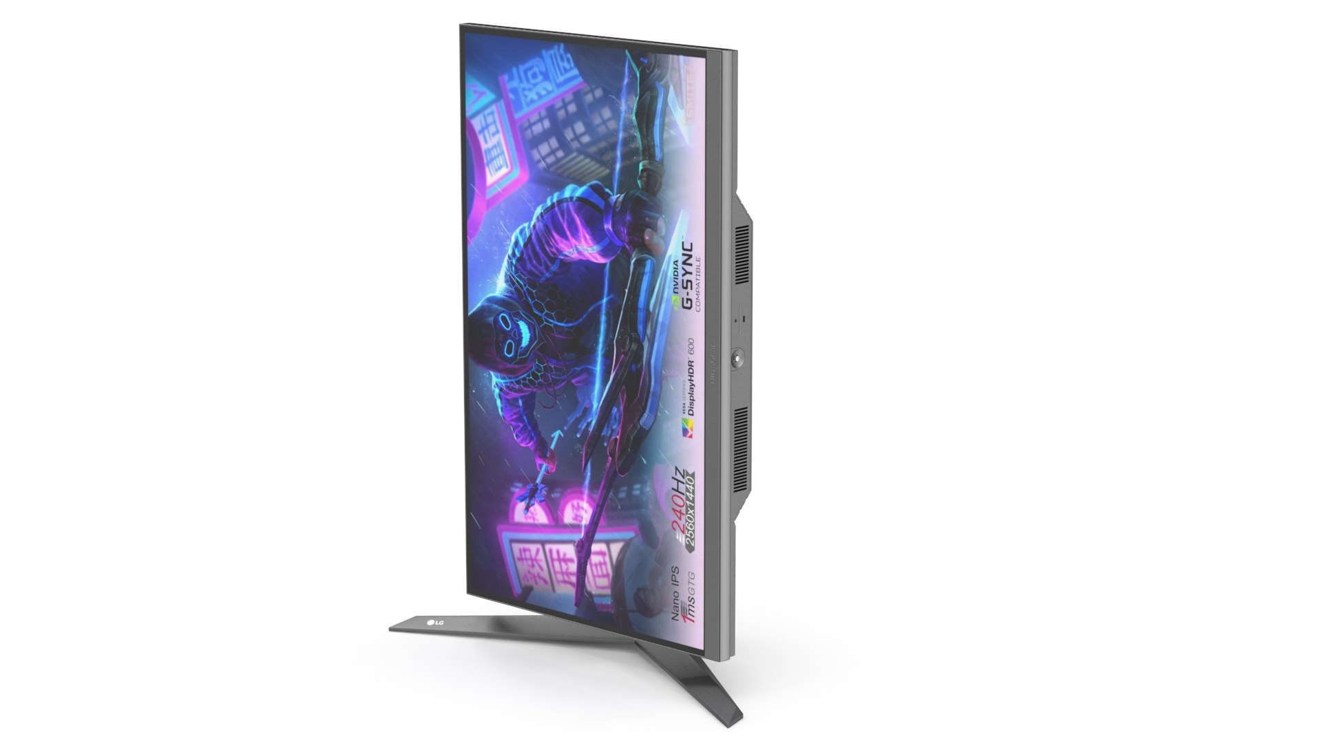 LG 32GQ850-B 3D Model - TurboSquid 1979723