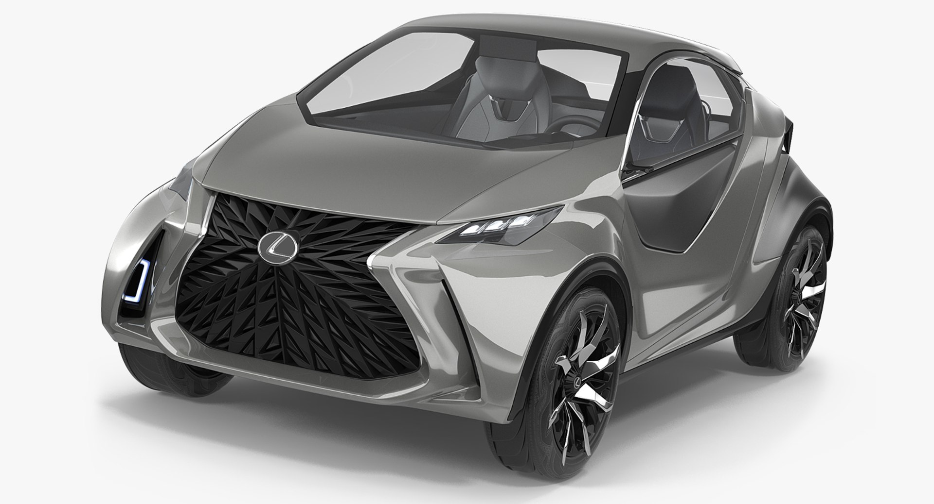 Concept Car Lexus LF-SA 3D model preview