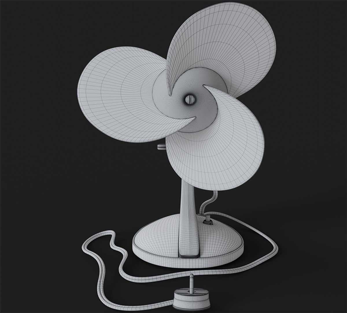 3D Classic Fan Cooling Model - TurboSquid 1596692