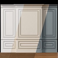Wall molding 4. Boiserie classic panels