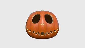 Pumpkin Head 01 Normal - Jack O Mask - Character Design