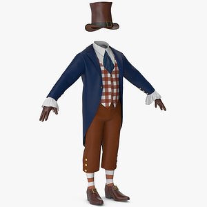 Leprechaun Costume 2 3D model