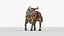 Mosaic Spanish Bull