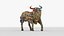 Mosaic Spanish Bull