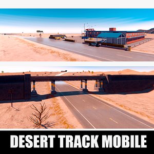 3D Desert Track Mobile