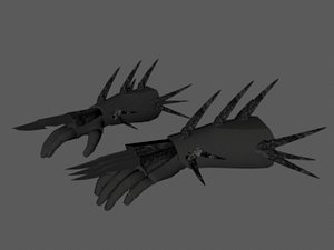 spike gauntlets