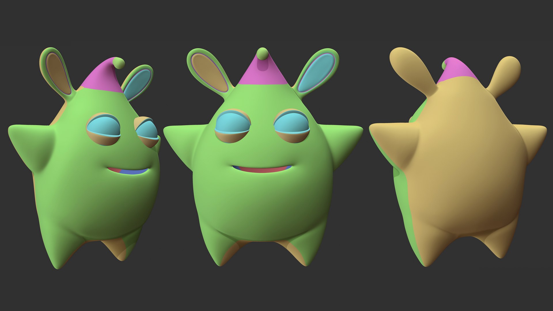 Rabbid Luma Star Mario Rabbids Sparks Of Hope 3D Model - TurboSquid 1760923