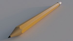 Pencil 3D model