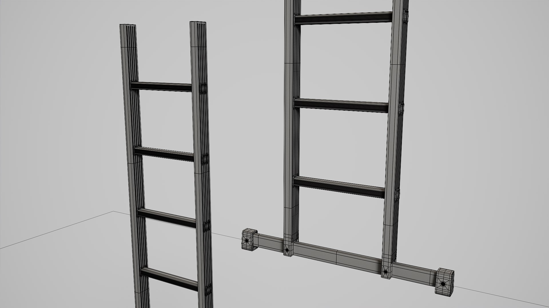 Ladder High-Poly 3D Model - TurboSquid 2243185