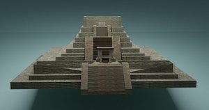 Tazumal 3D model