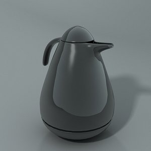 coffe pot 3d obj