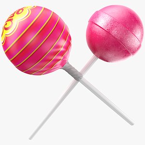 Strawberry Lollipop