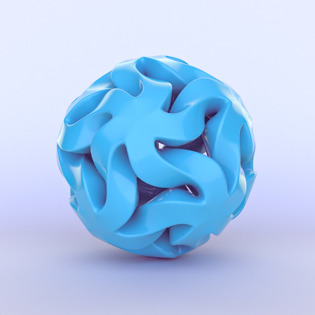 abstract 3d models