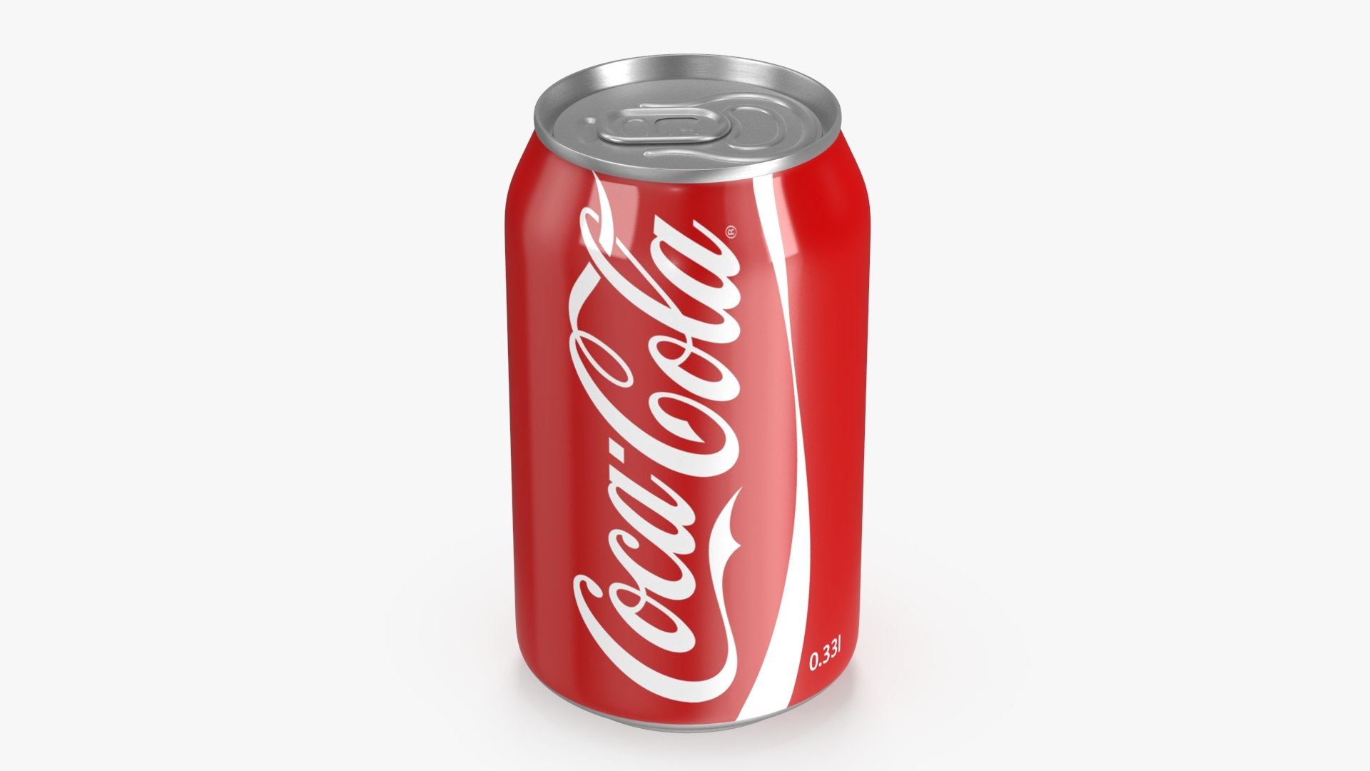 Coca Cola Can 3D model preview