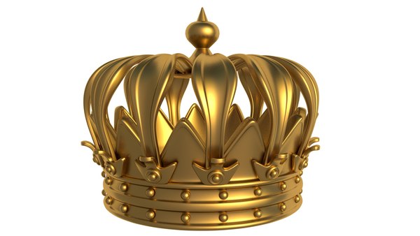 Gold Crown 3D