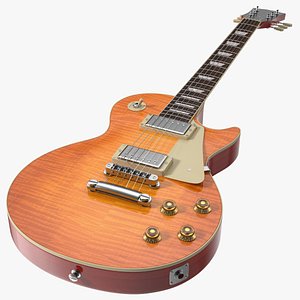 Classic Electric Guitar 3D model