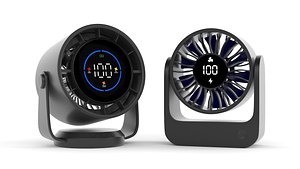 3D Table Fan Collection model