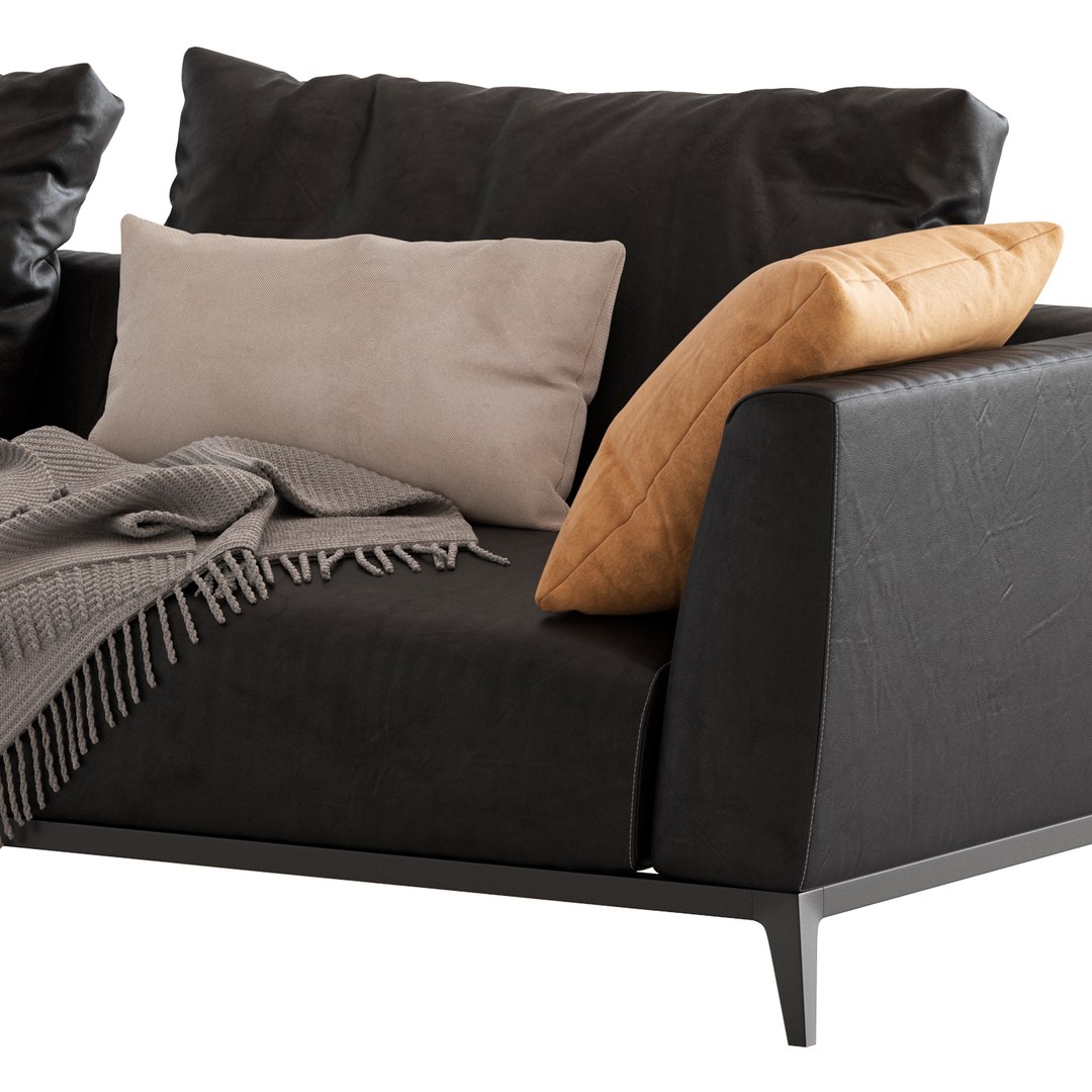 Flou Oliver Sofa Type3 3D Model - TurboSquid 2179042