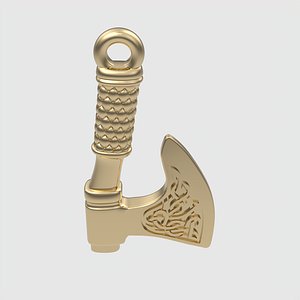 Ancient Slavic Axe Pendant JDBCo