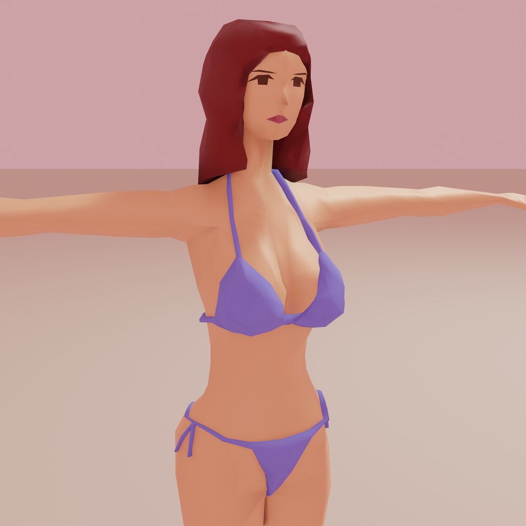 Lowpoly Sexy Lady 3D Model Rigged 3D model https://p.turbosquid.com/ts-thumb/Vc/NsnXAk/lB/red/jpg/1646077526/1920x1080/fit_q87/f84149d414ad815b7aa3489ddaa718ec732c7c64/red.jpg