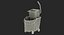 single mop bucket wringer 3D model