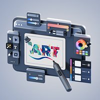 Art UI Illustration Design