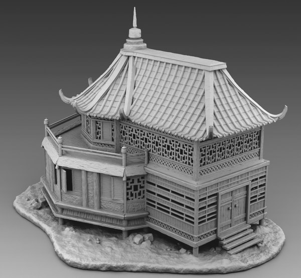 Chinese big house 3D