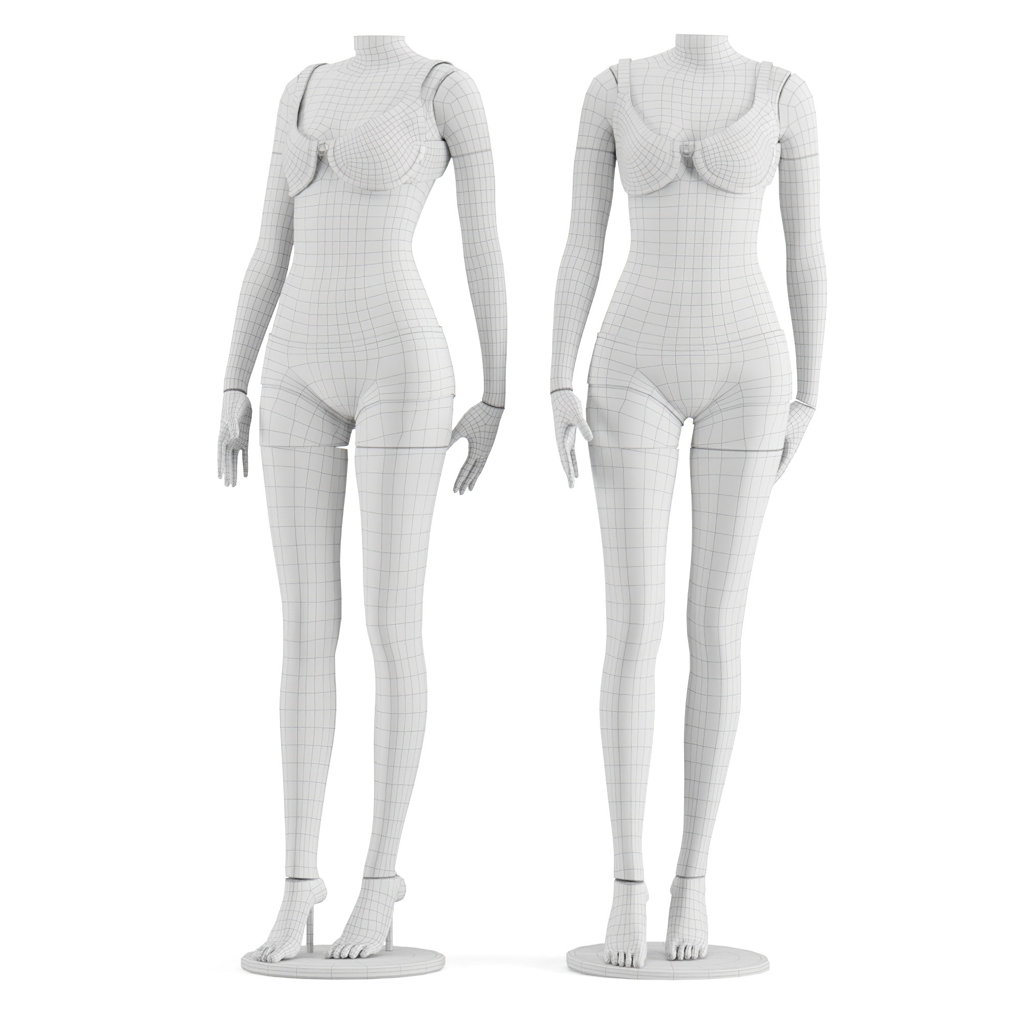 Mannequin lingerie 3D - TurboSquid 1685254