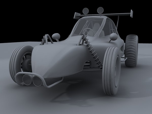 dune buggy car 3d max