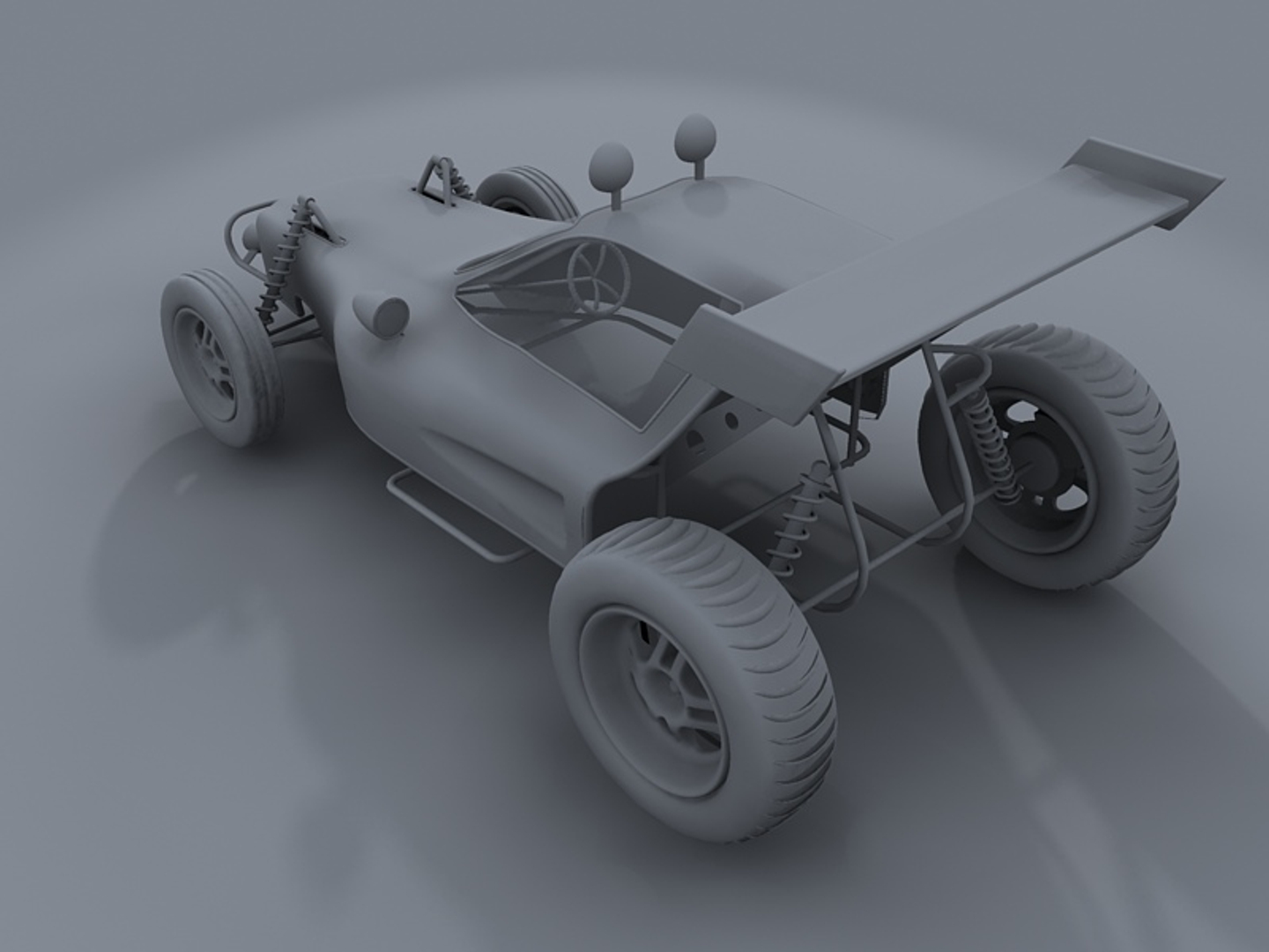 dune buggy car 3d max