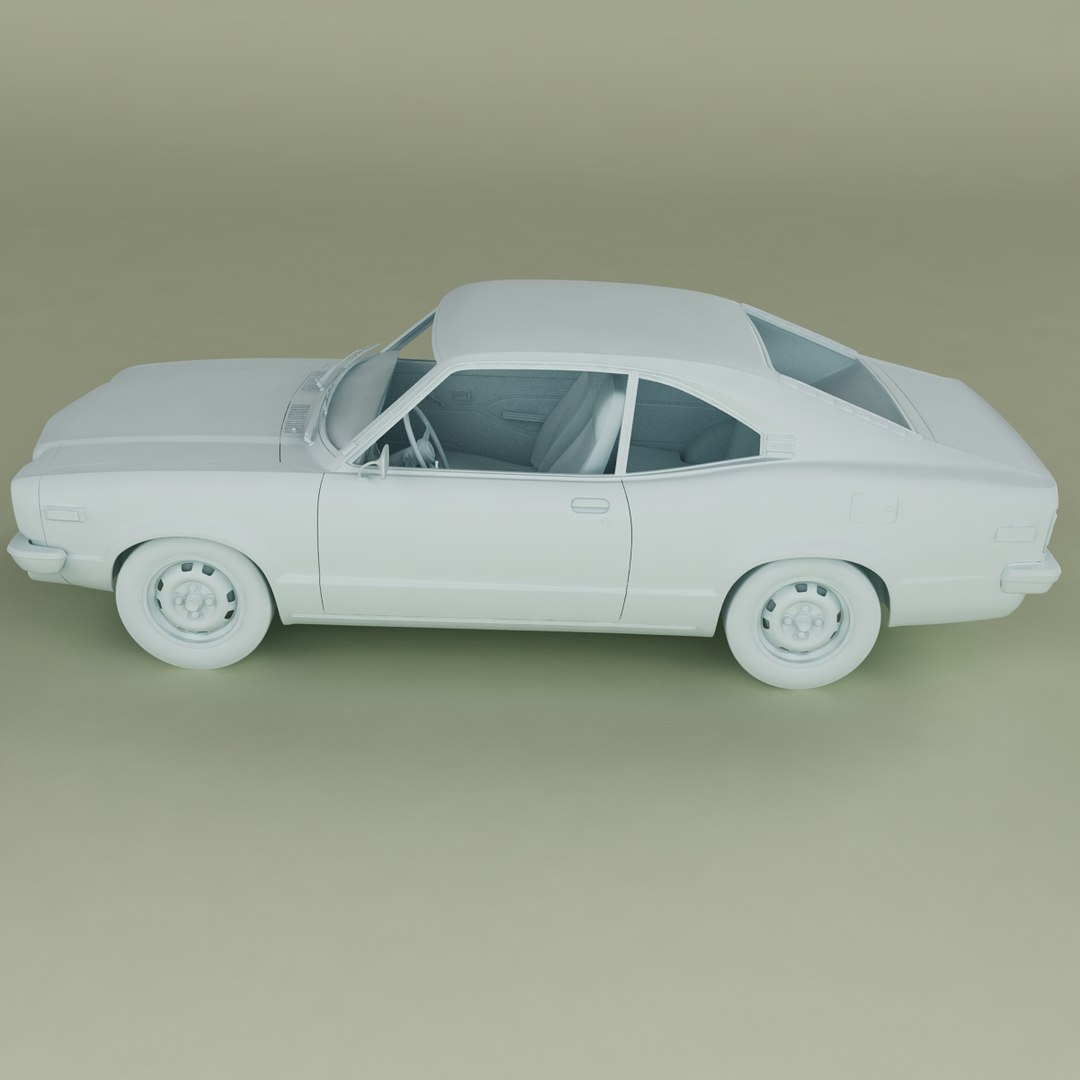 1971 Mazda 818 Grand 3D Model - TurboSquid 1363868