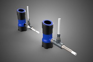 IMMERSION WATER PUMP AERATOR VENTURI FLOW PIPING INJECTOR SYSTEM 3D model